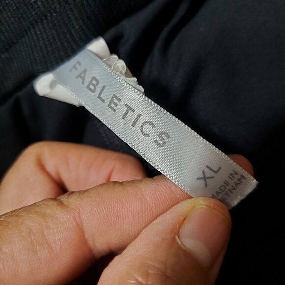 Fabletic Black Cloud Jersey Flounce Skort Size XL - Picture 8 of 9